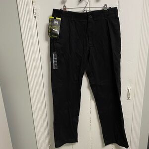 NWT 34x32 Men’s Dress Pants Lee Extreme Comfort MVP Straight Fit Pants Black